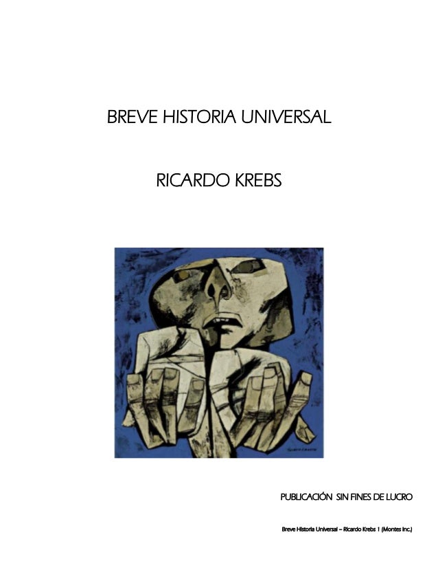 breve historia universal ricardo krebs descargar